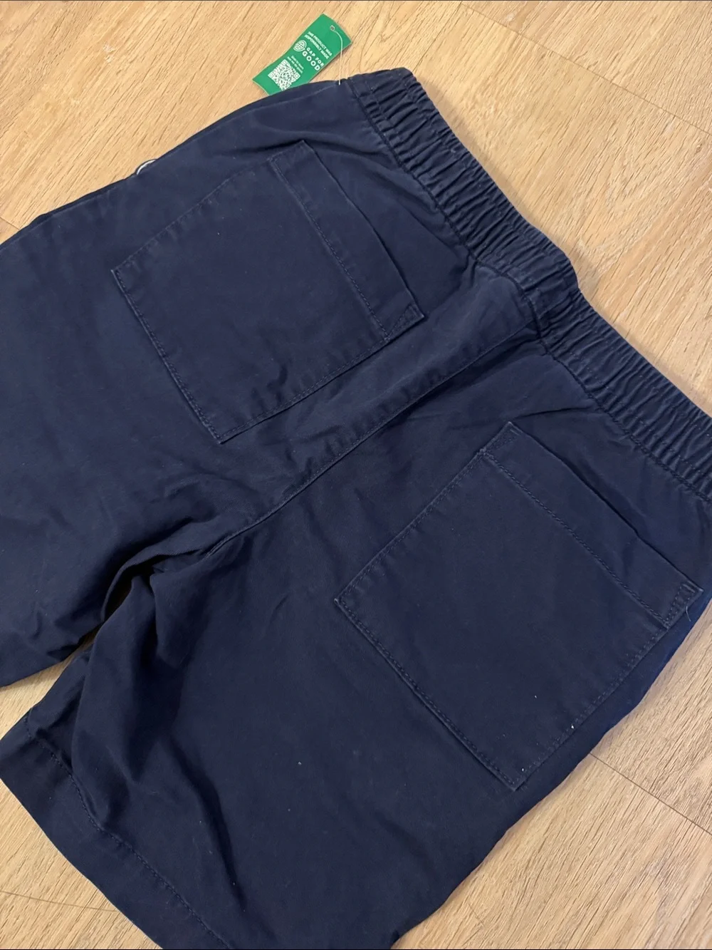 GAP Kids Dark Navy Drawstring Hybrid Shorts